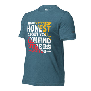 Honest About You, Others Find You | Graphic Dream Tee - Dark Yarn