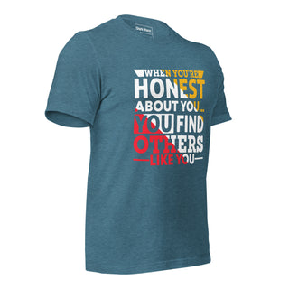 Honest About You, Others Find You | Graphic Dream Tee - Dark Yarn