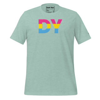 Pan Dream T-Shirt | DY Monogram Pansexual - Dark Yarn