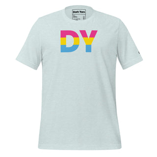 Pan Dream T-Shirt | DY Monogram Pansexual - Dark Yarn