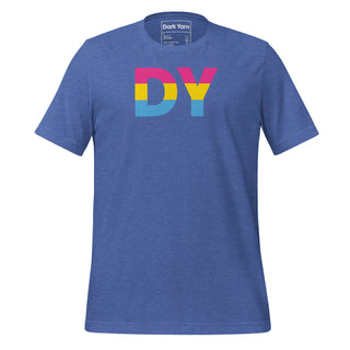 Pan Dream T-Shirt | DY Monogram Pansexual - Dark Yarn