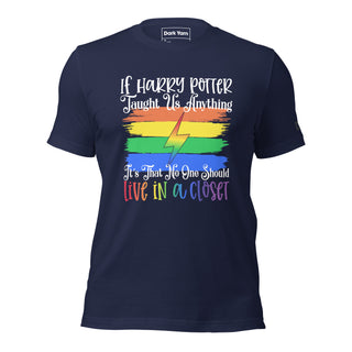 What Harry Potter Taught Us | Graphic Dream Tee - Dark Yarn