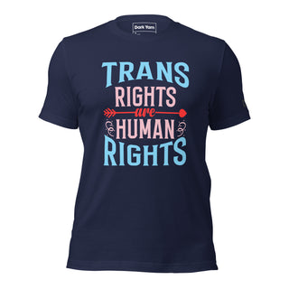 Trans Rights Are Human Rights | Graphic Dream Tee - Dark Yarn