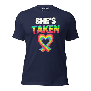 She's Taken | Graphic Dream Tee - Dark Yarn