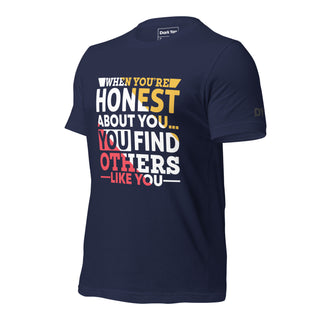 Honest About You, Others Find You | Graphic Dream Tee - Dark Yarn