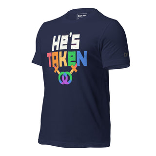 He's Taken | Graphic Dream Tee - Dark Yarn