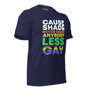 Shade Never Made Less Gay | Graphic Dream Tee - Dark Yarn