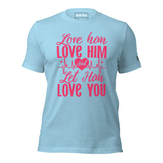 Love Him Let Him Love You | Graphic Dream Tee - Dark Yarn