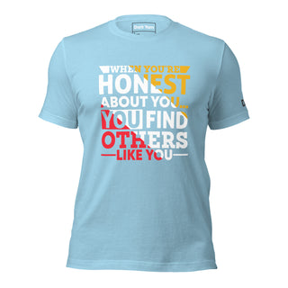 Honest About You, Others Find You | Graphic Dream Tee - Dark Yarn