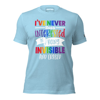 Never Interested In Invisible | Graphic Dream Tee - Dark Yarn