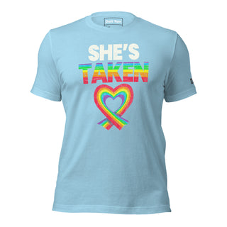 She's Taken | Graphic Dream Tee - Dark Yarn