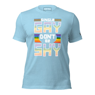 Single Gay Don't Be Shy | Graphic Dream Tee - Dark Yarn