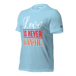 Love Is Never Wrong | Graphic Dream Tee - Dark Yarn