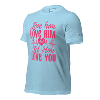 Love Him Let Him Love You | Graphic Dream Tee - Dark Yarn