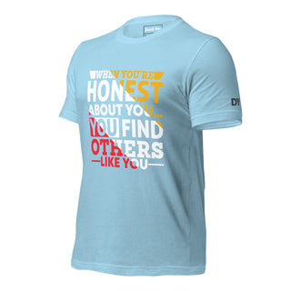 Honest About You, Others Find You | Graphic Dream Tee - Dark Yarn