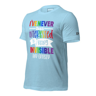 Never Interested In Invisible | Graphic Dream Tee - Dark Yarn