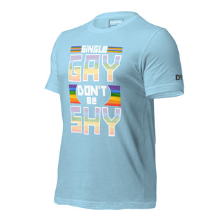 Single Gay Don't Be Shy | Graphic Dream Tee - Dark Yarn