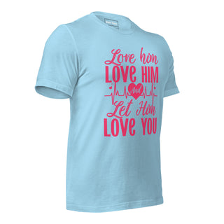 Love Him Let Him Love You | Graphic Dream Tee - Dark Yarn