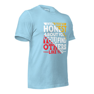 Honest About You, Others Find You | Graphic Dream Tee - Dark Yarn