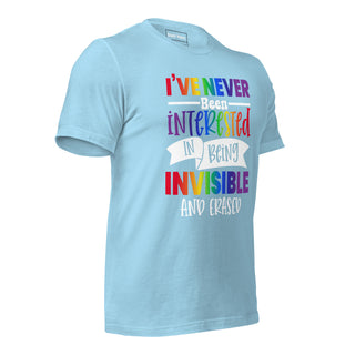 Never Interested In Invisible | Graphic Dream Tee - Dark Yarn