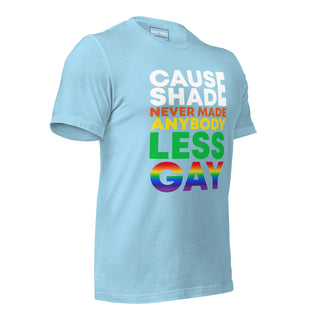 Shade Never Made Less Gay | Graphic Dream Tee - Dark Yarn