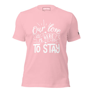 Our Love Is Here To Stay | Graphic Dream Tee - Dark Yarn