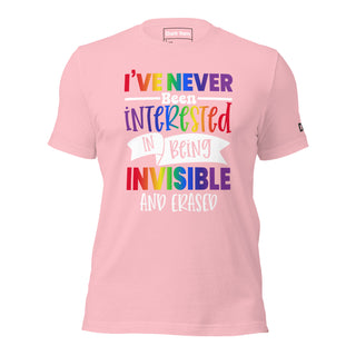 Never Interested In Invisible | Graphic Dream Tee - Dark Yarn