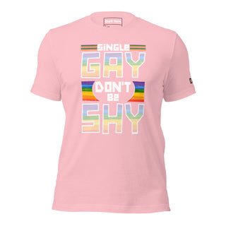 Single Gay Don't Be Shy | Graphic Dream Tee - Dark Yarn