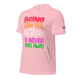 Being Gay Is Like Glitter | Graphic Dream Tee - Dark Yarn