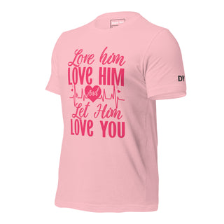 Love Him Let Him Love You | Graphic Dream Tee - Dark Yarn