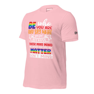 Those Who Matter Don't Mind | Graphic Dream Tee - Dark Yarn