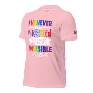 Never Interested In Invisible | Graphic Dream Tee - Dark Yarn