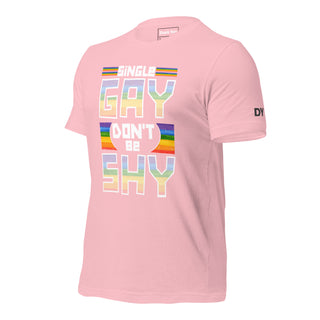 Single Gay Don't Be Shy | Graphic Dream Tee - Dark Yarn