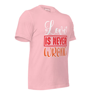 Love Is Never Wrong | Graphic Dream Tee - Dark Yarn