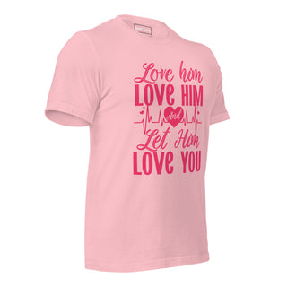 Love Him Let Him Love You | Graphic Dream Tee - Dark Yarn