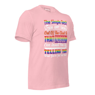 Best Thing About Coming Out | Graphic Dream Tee - Dark Yarn