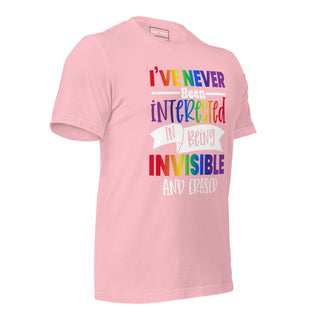 Never Interested In Invisible | Graphic Dream Tee - Dark Yarn