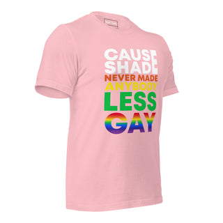 Shade Never Made Less Gay | Graphic Dream Tee - Dark Yarn