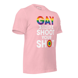 Gay Single Shoot Your Shot | Graphic Dream Tee - Dark Yarn