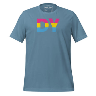 Pan Dream T-Shirt | DY Monogram Pansexual - Dark Yarn