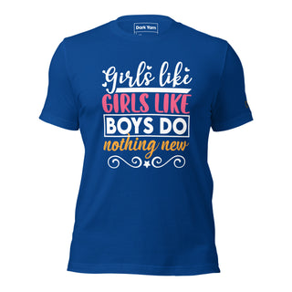 Girls Like Girls Like Boys Do | Graphic Dream Tee - Dark Yarn