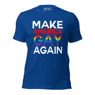 Make America Gay Again | Graphic Dream Tee - Dark Yarn