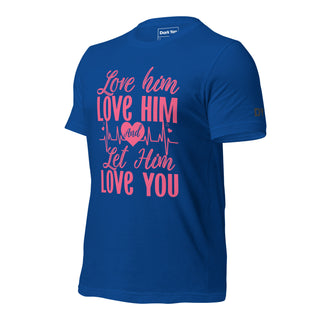 Love Him Let Him Love You | Graphic Dream Tee - Dark Yarn