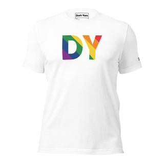 Pride Rainbow Dream T-Shirt | DY Monogram - Dark Yarn