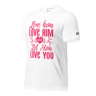 Love Him Let Him Love You | Graphic Dream Tee - Dark Yarn