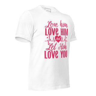 Love Him Let Him Love You | Graphic Dream Tee - Dark Yarn