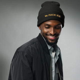 Ice Melt - Waffle Knit Beanie — IIID Edition - Dark Yarn