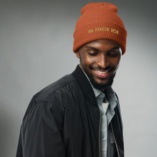 Ice Melt - Waffle Knit Beanie — IIID Edition - Dark Yarn